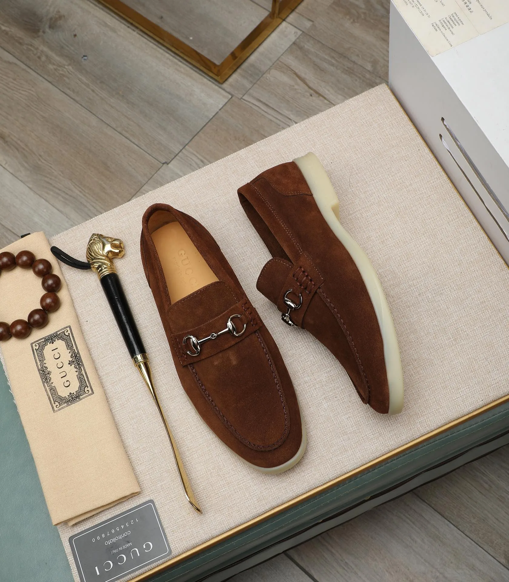 Men's shoes 💰520 📛📛Original (water-dyed cow lining) GUCCI official website formal shoes🌀 Italian 🇮🇹Imported cowhide➕Top imported water-dyed cowhide lining💋Finely handmade Original bottom, the real thing looks better when photographed in person Standard size 38-44